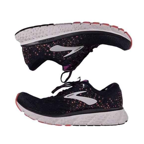 Brooks Glycerin 17 Running Shoes Women 11 Medium B Athletic Black Purple - Picture 2 of 15